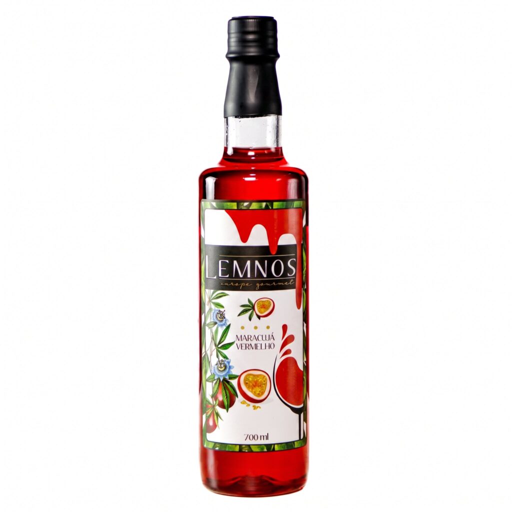 Xarope Lemnos Maracujá Vermelho 700ml
